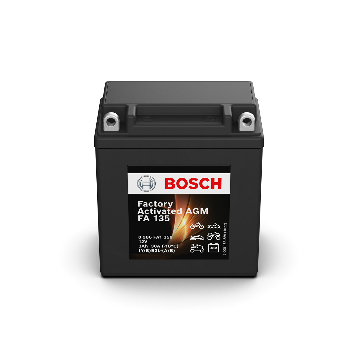 Baterías De Moto Bosch M4F24 8Ah 12V