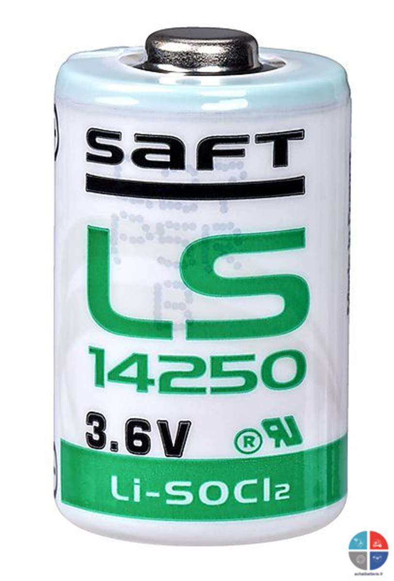LS14250, Saft Piles primaires, 3.6V, 1/2AA, Lithium