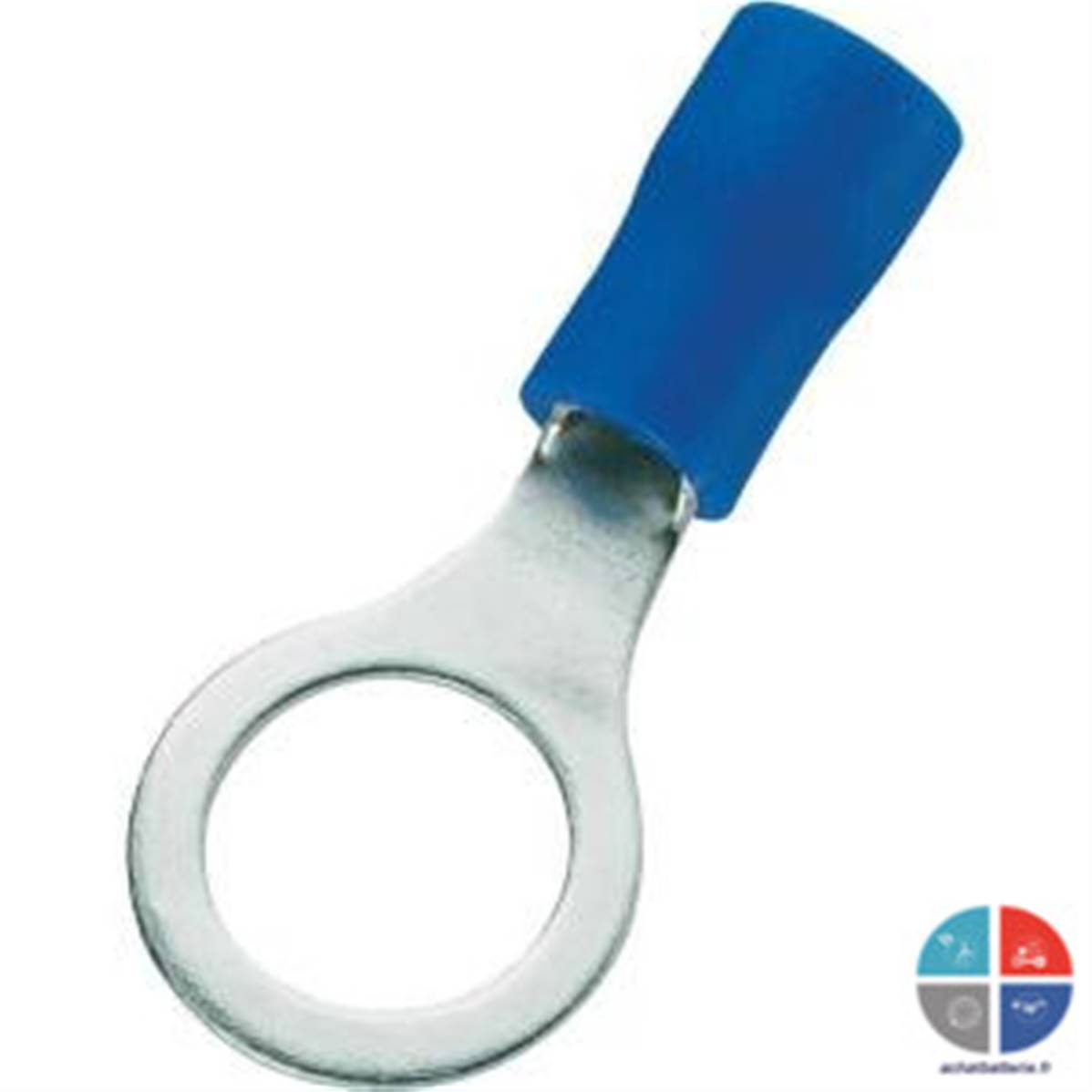 Cosses à sertir bleu TIBELEC 425030 ronde de 6.5 mm