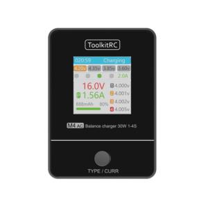 ToolkitRC-Chargeur AC compact pour modèle RC, SafeAC 30W 1-4S